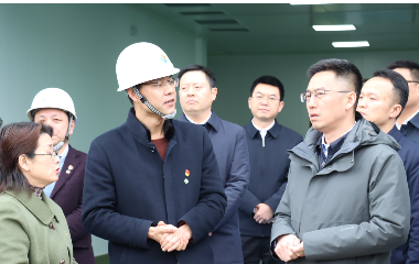 宜賓市委常委領導調研遠東股份宜賓智能產(chǎn)業(yè)園